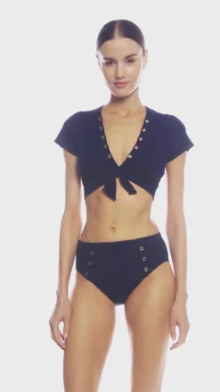 Amy High Waist Bikini Bottom