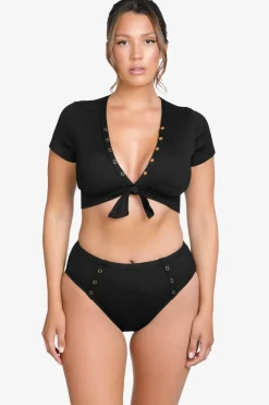 Amy High Waist Bikini Bottom