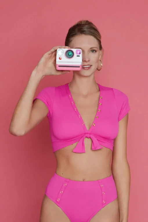 Amy High Waist Bikini Bottom