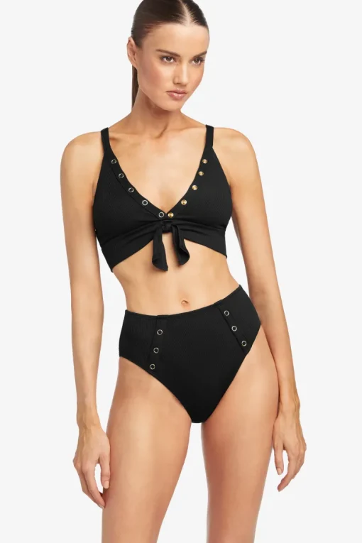 Amy High Waist Bikini Bottom