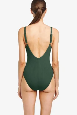 Amy V-Neck One Piece