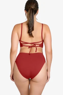 Aubrey D-Cup Twist Cami Bikini Top