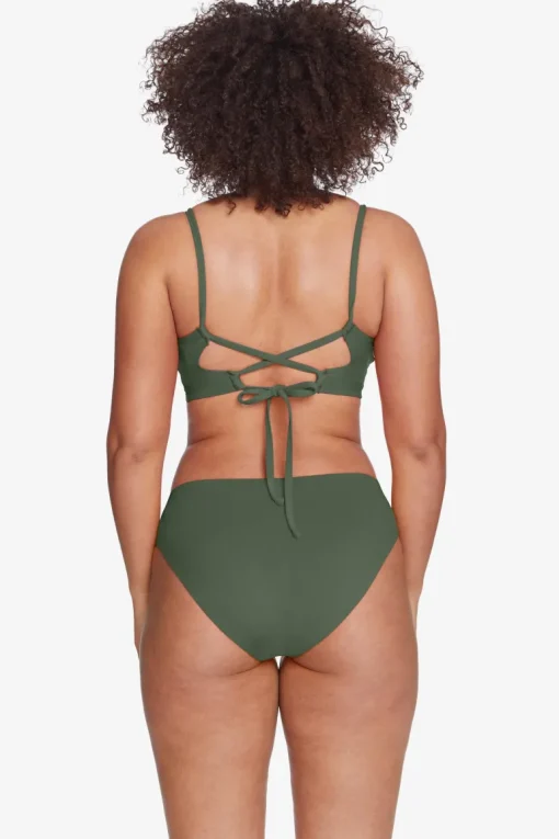Aubrey D-Cup Twist Cami Bikini Top