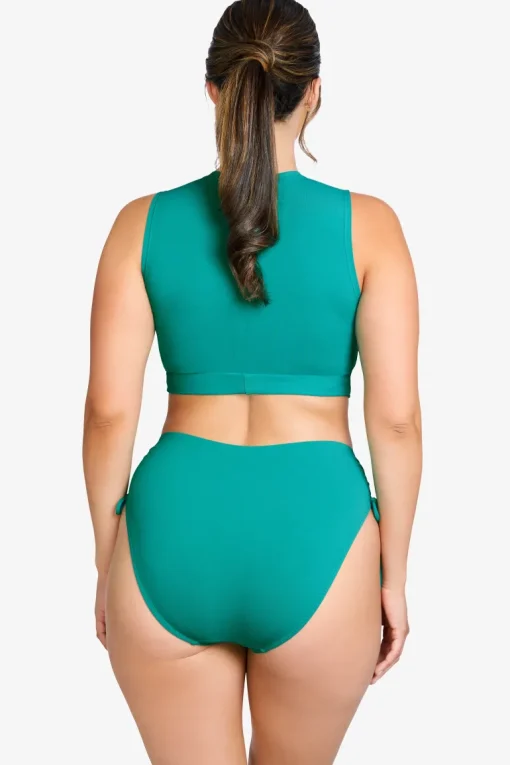 Aubrey High Waist Bikini Bottom