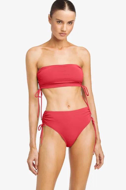 Aubrey High Waist Bikini Bottom