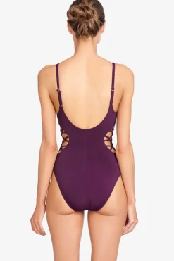 Aubrey Lace Up One Piece