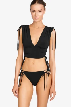 Aubrey V Plunge Top