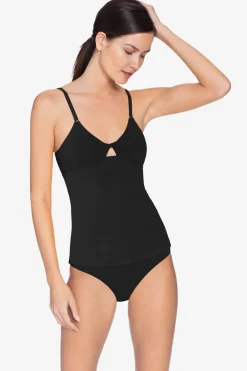 Ava Cutout Tankini Top