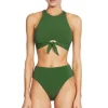Ava High Waist Bikini Bottom
