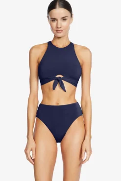 Ava High Waist Bikini Bottom