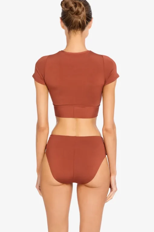 Ava High Waist Bikini Bottom