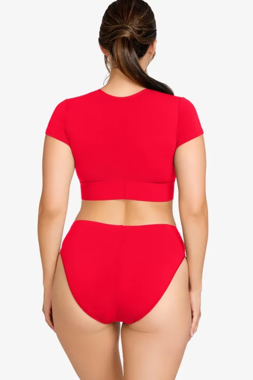 Ava High Waist Bikini Bottom