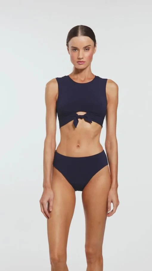Ava High Waist Bikini Bottom