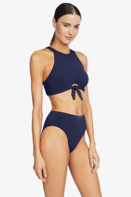 Ava High Waist Bikini Bottom