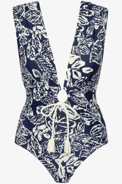 Indah Shirred One Piece