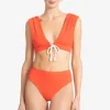 Soliel Capsleeve Bikini Top