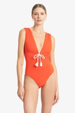 Soliel Capsleeve One Piece